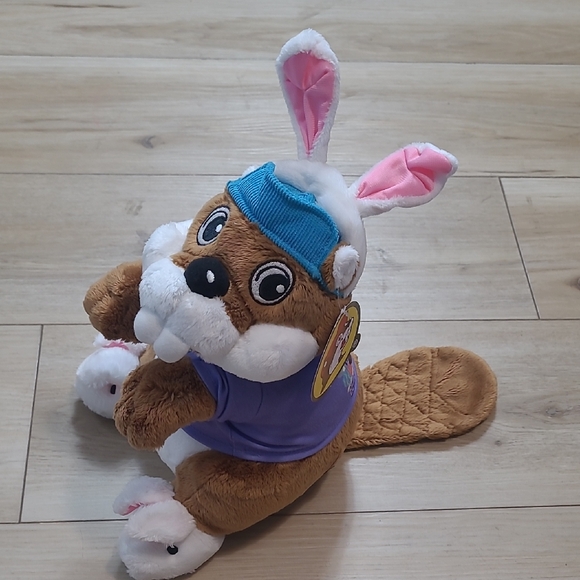 Other - Buc-ee's 2023 Easter Beaver Tie-Dye Bunny 12" Plush